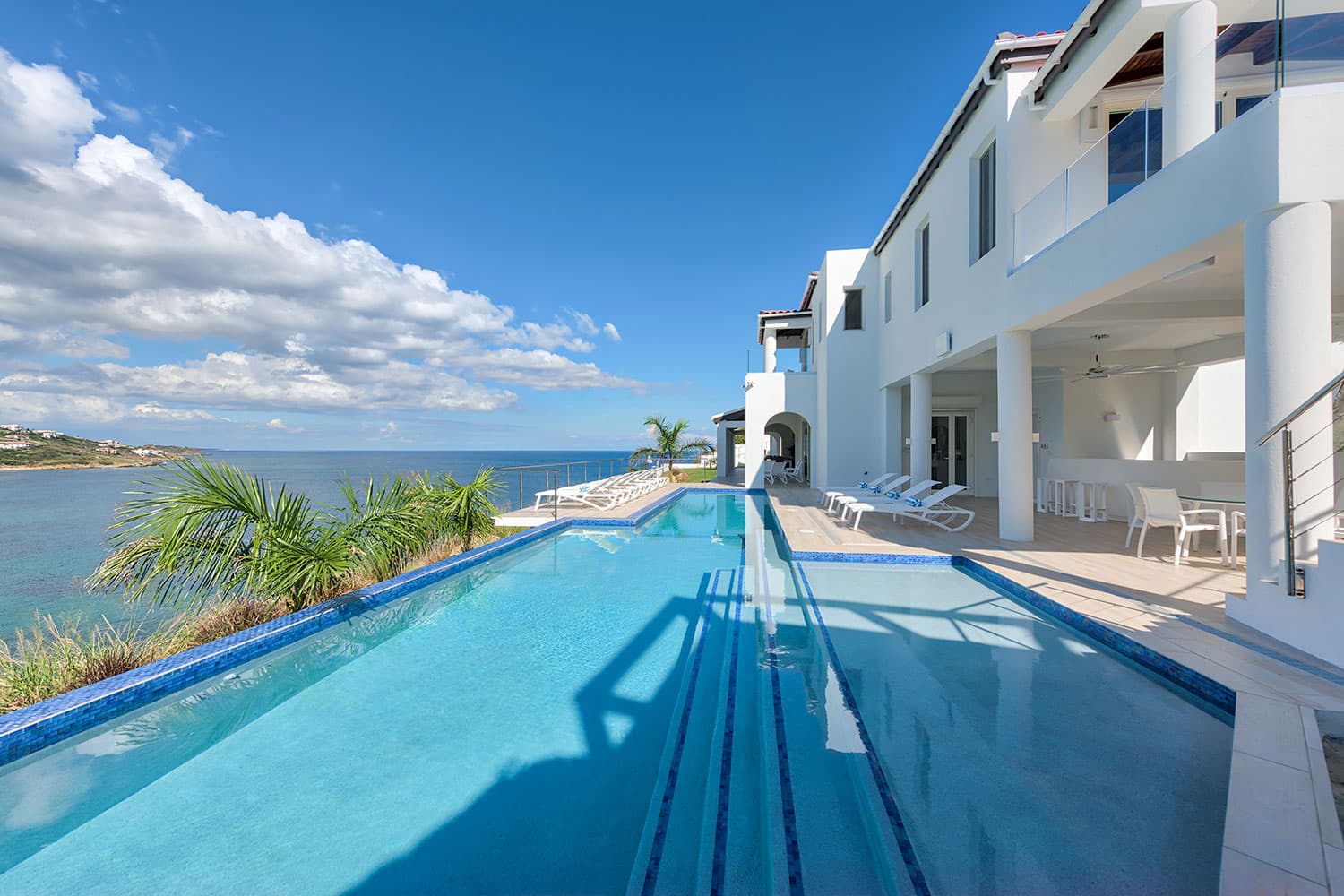 Heated Salt Water Lap Pool